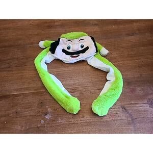 Luigi Hat with Jumping Ears Super Mario Cosplay